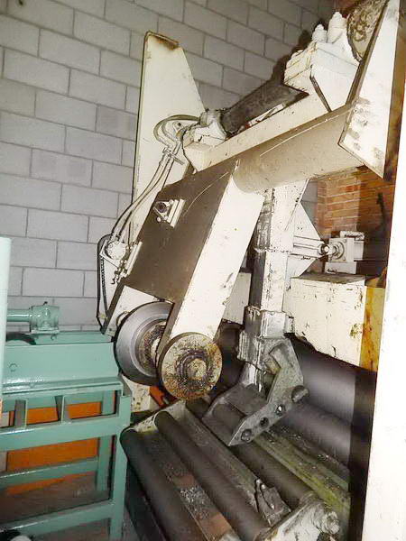 .250 x 54 SESCO 2 Over 3 Straightener, Entry/Exit Pinch Rolls, Adj Guide Rolls