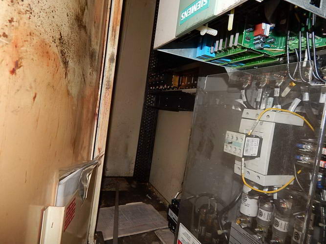 .250 x 54 SESCO 2 Over 3 Straightener, Entry/Exit Pinch Rolls, Adj Guide Rolls