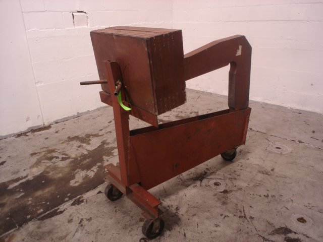 10,000 Lb Coil Hook, 19 Throat, 40 Length, 50 Max Coil Width, with Cart