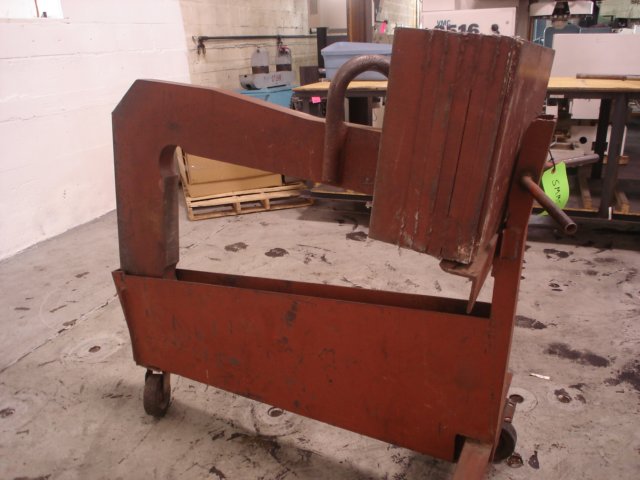 10,000 Lb Coil Hook, 19 Throat, 40 Length, 50 Max Coil Width, with Cart