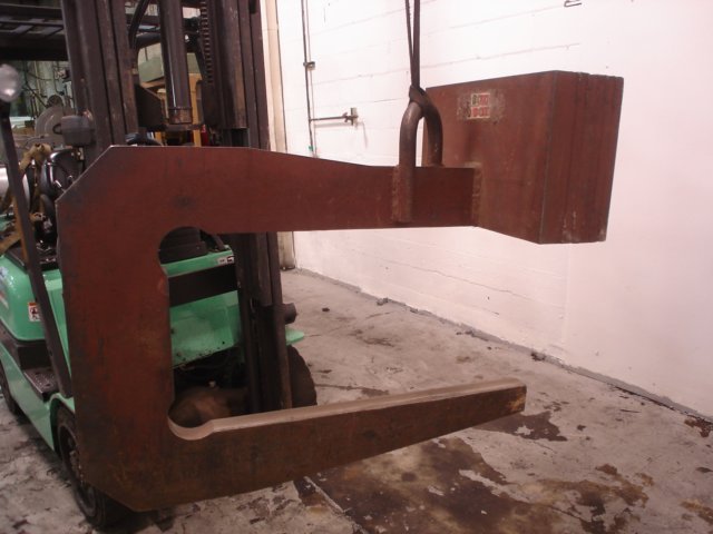 10,000 Lb Coil Hook, 19 Throat, 40 Length, 50 Max Coil Width, with Cart