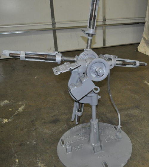 300 Lb LITTELL Uncoiler, 8.5 to 21 ID, 55 OD, 8.5 Mandrel, (4) Keepers