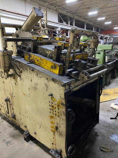 8,000 Lb x 20 W x .175 ROWE Coil Cradle Straightener, 5-Rolls