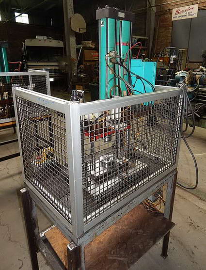 4 Ton TOX PRESSOTECHNIK Pneumatic Press, 7.87 Str, 15 Dylt, 20 x 14 Bed