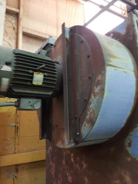 8,000 CFM TORIT 140 Dust Collector, 3 Chamber, 2 Discharge Chutes, 20 HP