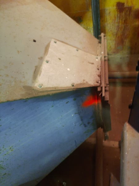 8,000 CFM TORIT 140 Dust Collector, 3 Chamber, 2 Discharge Chutes, 20 HP