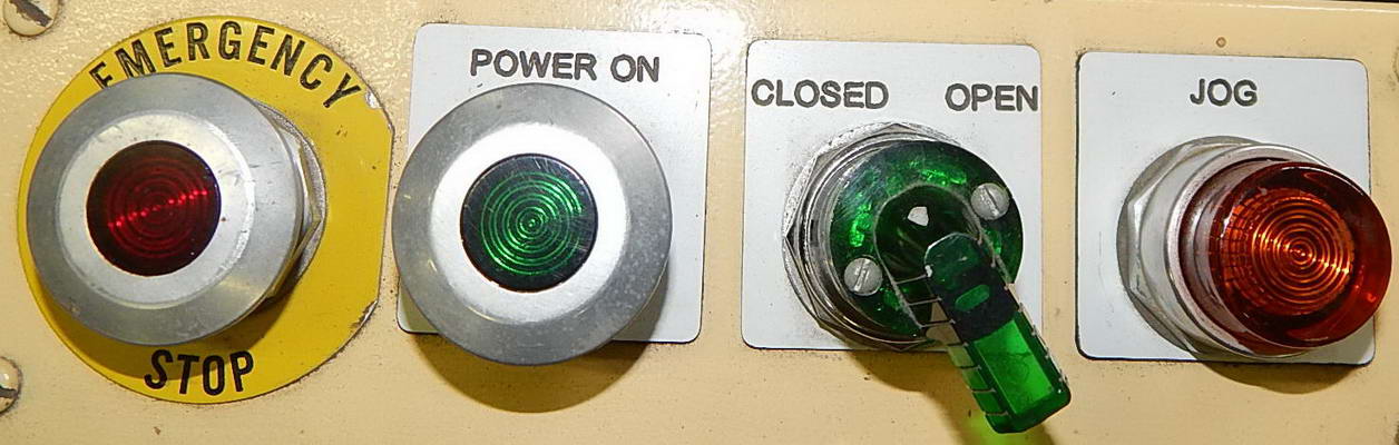 6 W x .062 CWP Pneu Pinch Feed Roll Stand, Right-to-Left, 39-1/2 Passline