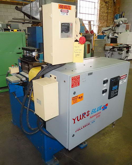 6 W x .062 CWP Pneu Pinch Feed Roll Stand, Right-to-Left, 39-1/2 Passline