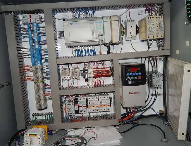 6 W x .062 CWP Pneu Pinch Feed Roll Stand, Right-to-Left, 39-1/2 Passline