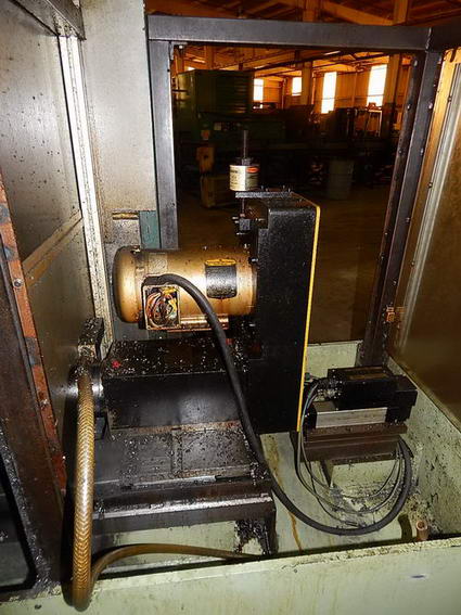 YAMADA Dbl End Opposed Spdl Boring & Facing Machine, PLC Control