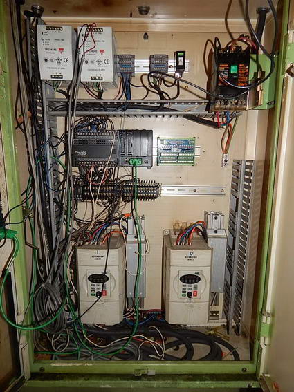 YAMADA Dbl End Opposed Spdl Boring & Facing Machine, PLC Control