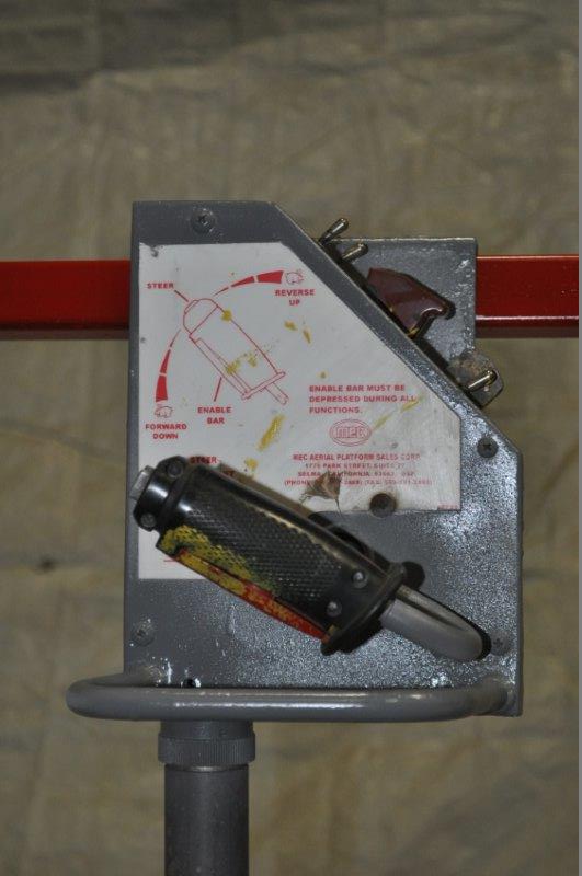 MAYVILLE 2034HT Scissor Lift, 26' Max Ht, 750 Lb Capacity, 24 Volt