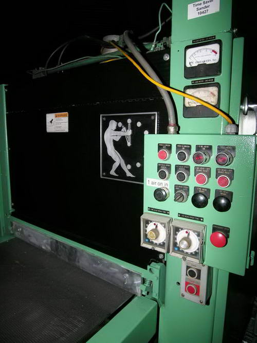 36 TIMESAVER 336 M-2 Belt Sander, 20 to 60 FPM, (2) 25 HP