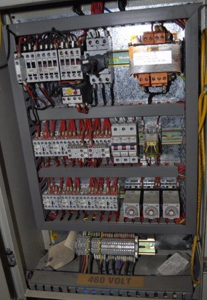 30 x 15 Ga IMCAR 4-Roll Plate Roller, 30 FPM, Air Drop End, 1.5kW