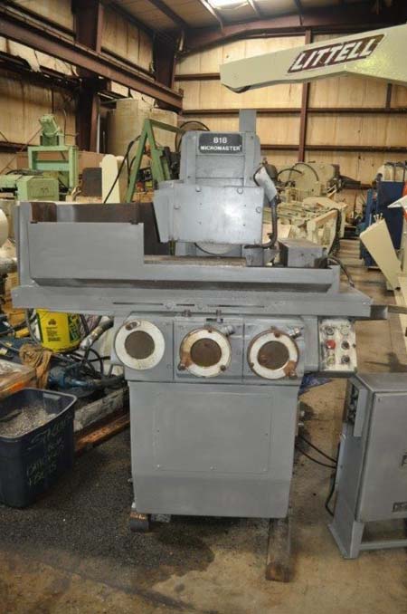 8 x 18 BROWN & SHARPE 818 Micromaster Hyd Surface Grinder, Mag Chuck