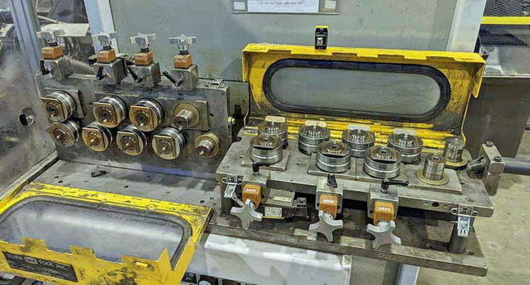 1.125 BURR OAK STC0-M5-1119 RH Tube Straightener, Cut and End Form Machine