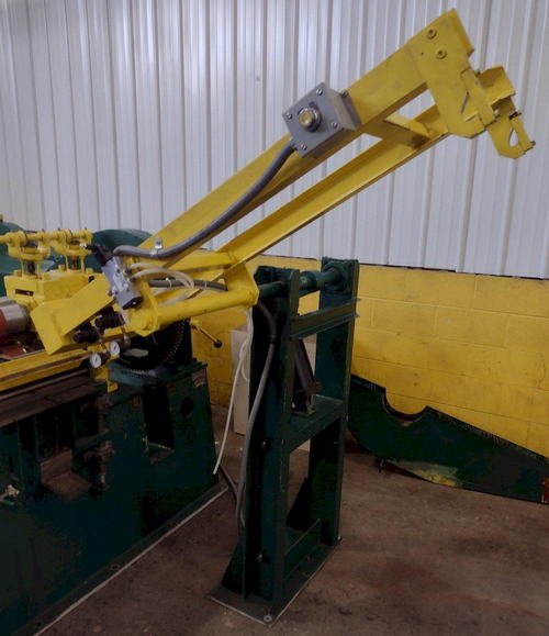 12 x 4 x 5,000 Lb TORRINGTON Pull-Through Slitting Line, Right-to-Left