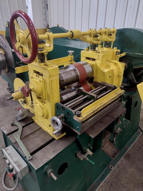 12 x 4 x 5,000 Lb TORRINGTON Pull-Through Slitting Line, Right-to-Left