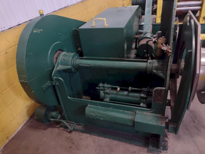 12 x 4 x 5,000 Lb TORRINGTON Pull-Through Slitting Line, Right-to-Left