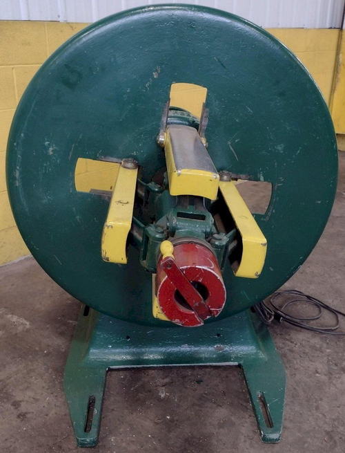 2,500 Lb LITTELL Uncoiler, 15 ID, 18 Width, Electric Brake