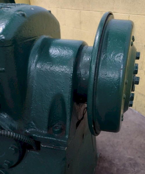 2,500 Lb LITTELL Uncoiler, 15 ID, 18 Width, Electric Brake