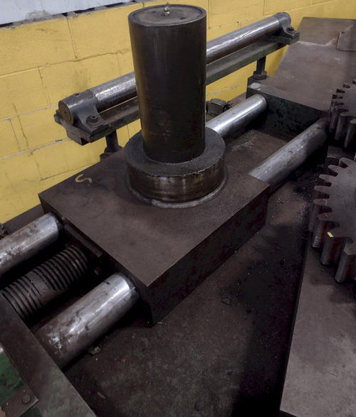 WALLACE 4-Roll Pipe Bender, 8 Rd Pipe, 15 Max Roll Dia, (2) Pinch Rolls, 20 HP