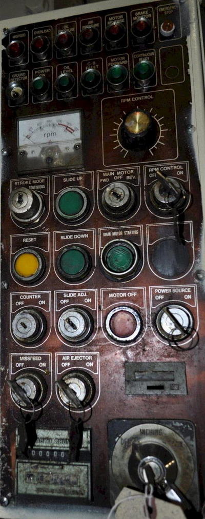 160 Ton STAMTEC G1-160 Gap Frame Press, 7.88 Str, 17.72 SH, Hyd Overload