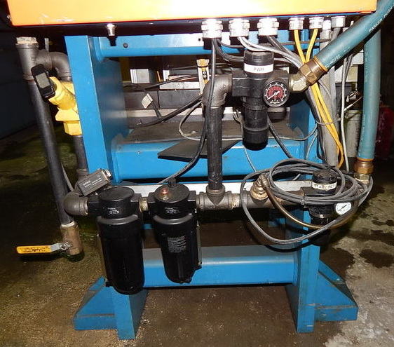 34 Ton FARGER & JOOSTEN MULTIPOWER Press, 7.9 Str, 13 DLO, 14 x 14 Bed/Ram