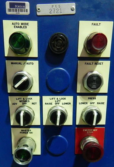 120 Ton FARGER & JOOSTEN MULTIPOWER Press, 7.9 Str, 26 DLO, 24 x 17 Bed/Ram