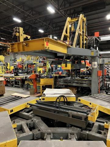 48 x 7-1/2 x 40,000 Lb STAMCO Slitting and Banding Line