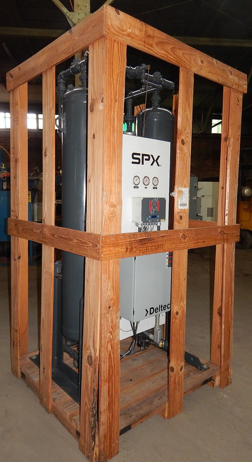 300 SCFM @ 100 PSIG SPX-DELTECH RP300 Externally Heated Desiccant Air Dryer