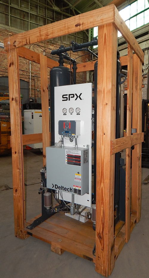 300 SCFM @ 100 PSIG SPX-DELTECH RP300 Externally Heated Desiccant Air Dryer