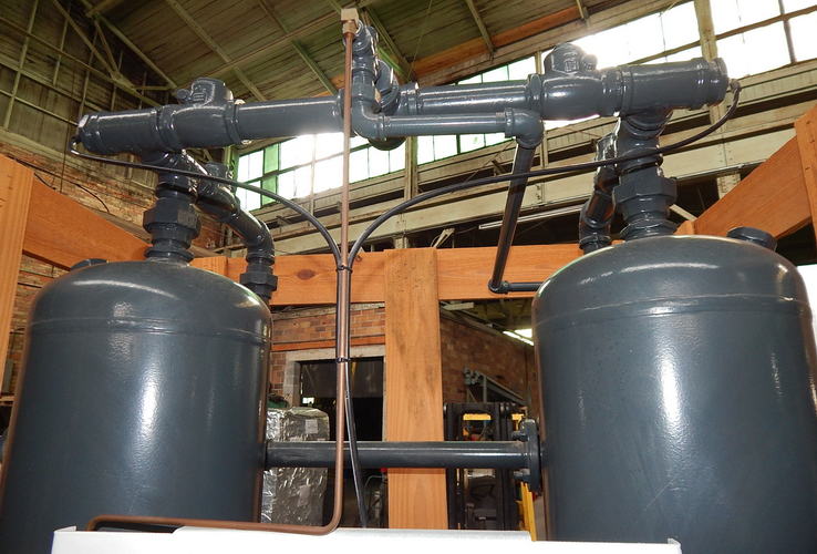 300 SCFM @ 100 PSIG SPX-DELTECH RP300 Externally Heated Desiccant Air Dryer