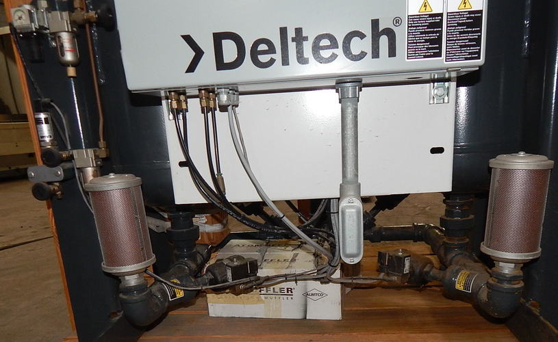 300 SCFM @ 100 PSIG SPX-DELTECH RP300 Externally Heated Desiccant Air Dryer