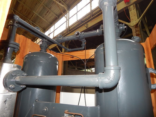 300 SCFM @ 100 PSIG SPX-DELTECH RP300 Externally Heated Desiccant Air Dryer