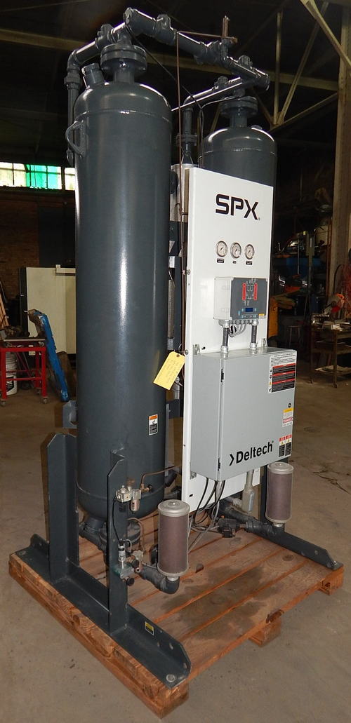 400 SCFM @ 100 PSIG SPX-DELTECH RP400 Externally Heated Desiccant Air Dryer