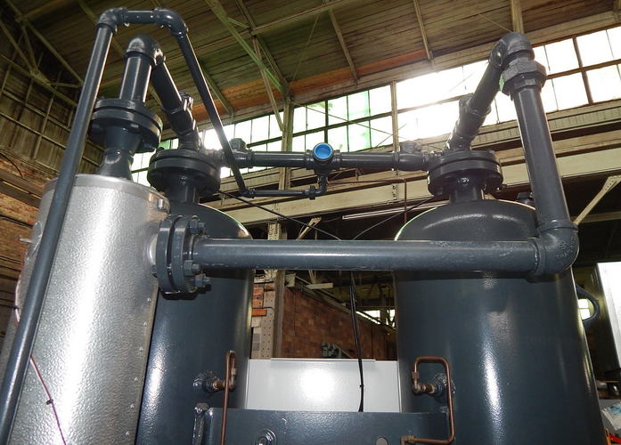 400 SCFM @ 100 PSIG SPX-DELTECH RP400 Externally Heated Desiccant Air Dryer