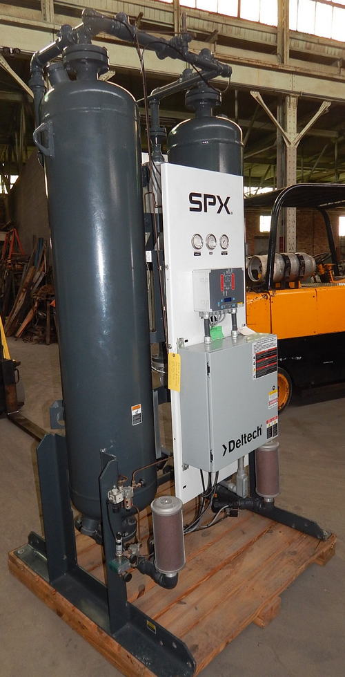 400 SCFM @ 100 PSIG SPX-DELTECH RP400 Externally Heated Desiccant Air Dryer