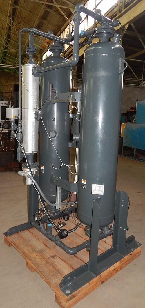 400 SCFM @ 100 PSIG SPX-DELTECH RP400 Externally Heated Desiccant Air Dryer