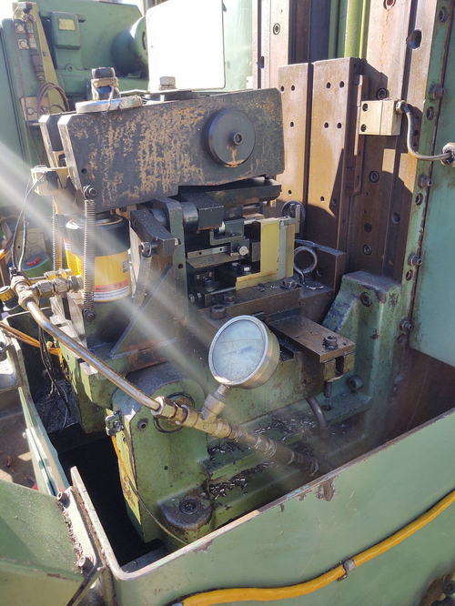 5 Ton OHIO Vertical Broach, 36 Str, Rebuilt Hydraulic Cylinder