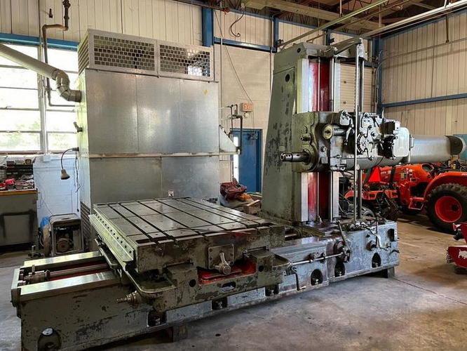 5 GIDDINGS & LEWIS 350T Table Type Horizontal Boring Mill, 48 x 86 Table