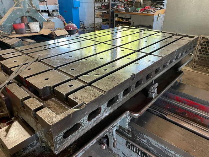 5 GIDDINGS & LEWIS 350T Table Type Horizontal Boring Mill, 48 x 86 Table