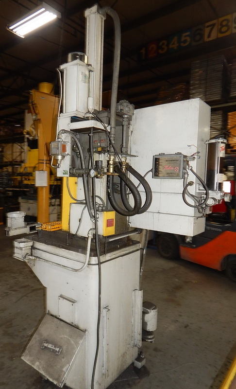 4 Ton, 24 Str, B & H ASTRO Vertical Hydraulic Broach, 20.5 x 15 Bed, 25 HP Hyd