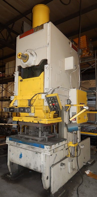 150 Ton NIAGARA OBI Press, 6 Str, 20.5 SH, 34 x 24 Ram, 50 x 30 Bed