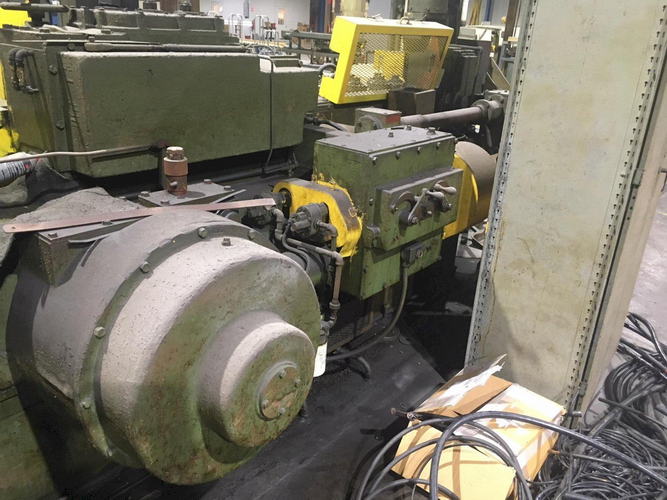 5/8 LEWIS 20F Shape Straightener & Cut-Off, 100 and 125 FPM, 16' Cut-Off, 30 HP