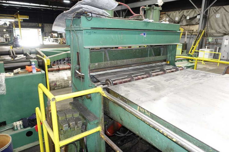 54 x 7.5 x 30,000 Lb LOOPCO Slitting Line