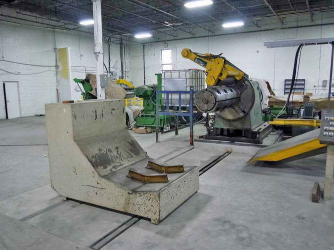 60 x 7 x 40,000 Lb LOOPCO Slitting Line