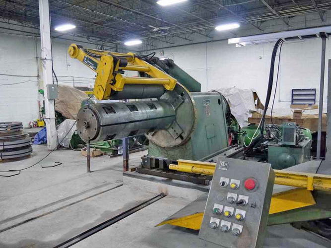 60 x 7 x 40,000 Lb LOOPCO Slitting Line