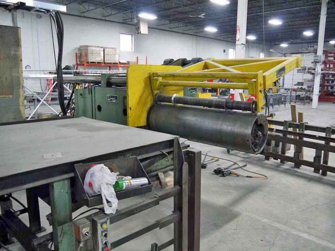 60 x 7 x 40,000 Lb LOOPCO Slitting Line