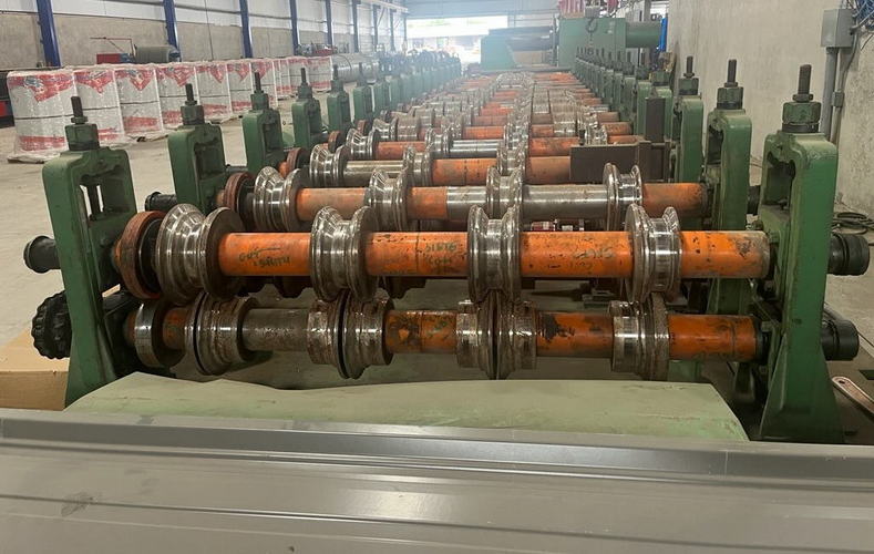 16-Stand ASC R-Panel Line, 3 Spdl, 46 RS, Shear, Servo Accelerator, Uncoiler